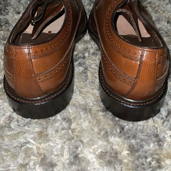 Florsheim Royal Imperial Kenmoor Gunboats Shoe 93602 size 10 vintage - Picture 4 of 9